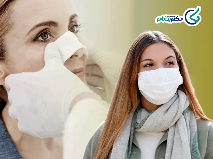 معایب ماسک بعد عمل بینی